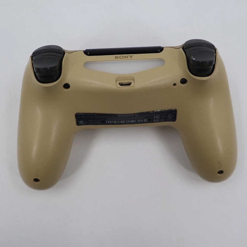Sony DualShock 4 Wireless Controller PS4 Gold CUH-ZCT2U Metallic Remote